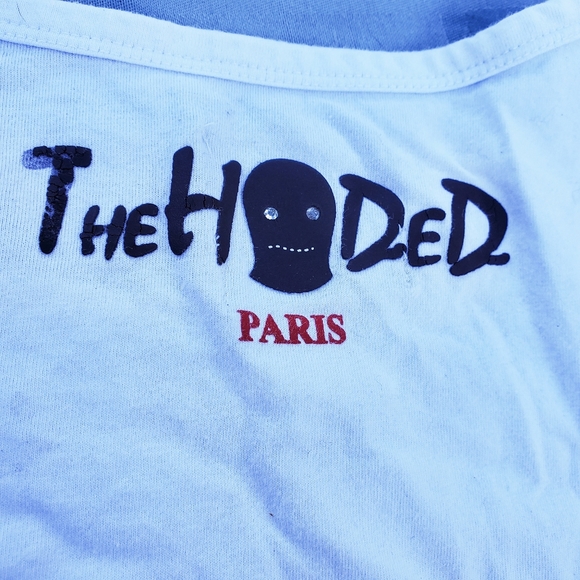 THE HOODED PARIS Embellished Tee Shirt - Picture 4 of 5